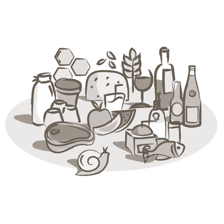 illustration produits locaux Saône et Loire